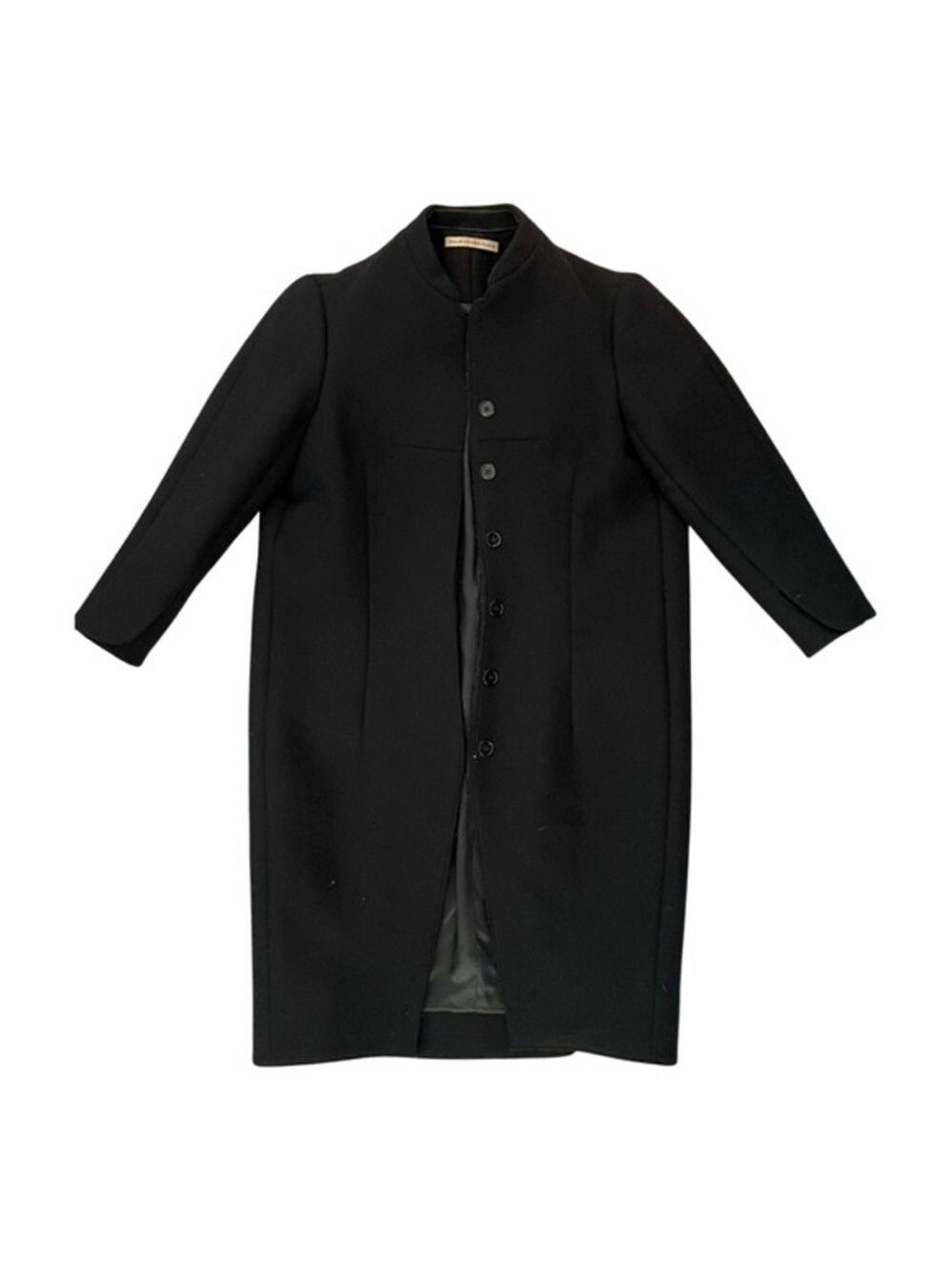 Balenciaga Black Peacoat Size Extra Small 40